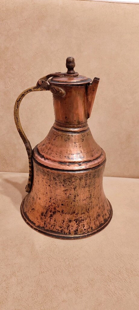 31 cm Eski Bakır Trabzon Gügüm - 2