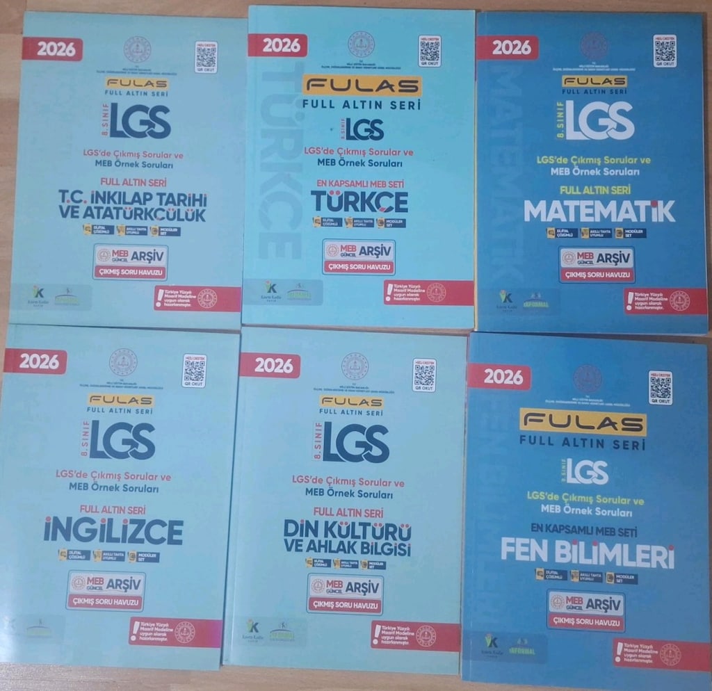 2026 FULAS LGS Full Altın Seri SIFIR