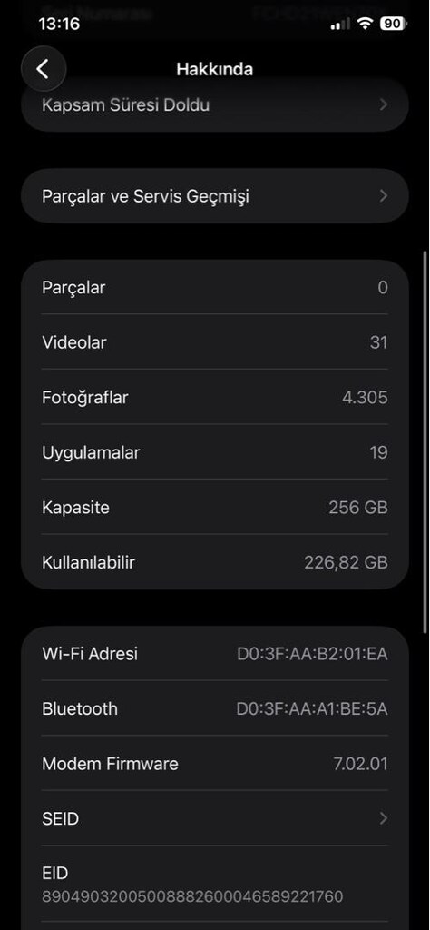 APPLE 11 Pro Max 256 Gb TR FACE ID AKTİF - 7