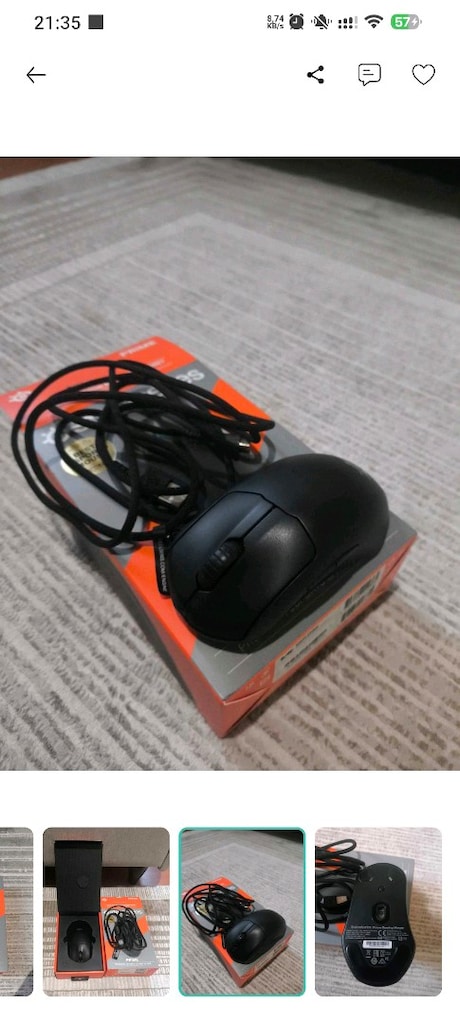 steelseries prime fps oyuncu mouse - 3