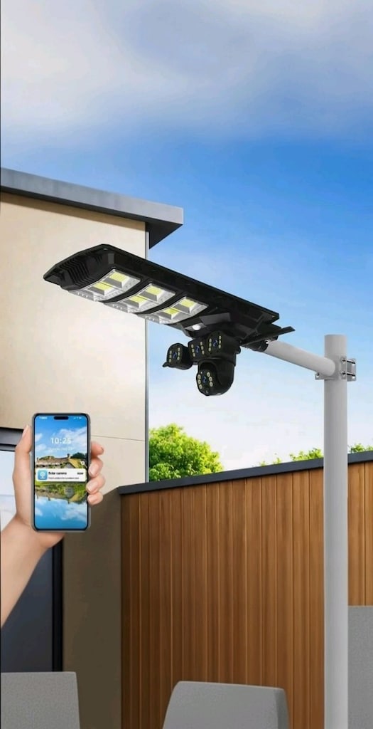 4G SIMKARTLI SOLAR GUVENLIK KAMERA PROJEKTORLU - 2