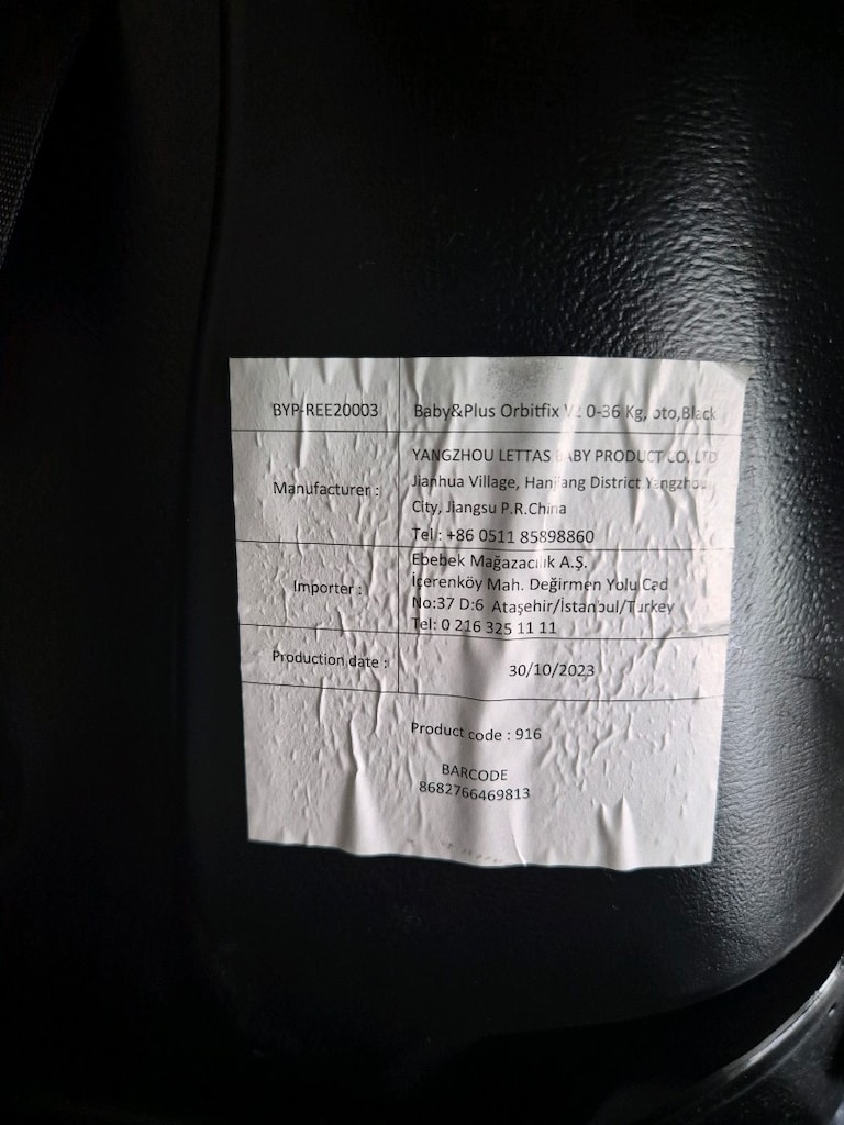 Isofix Bağlantılı Oto Koltuğu - 5