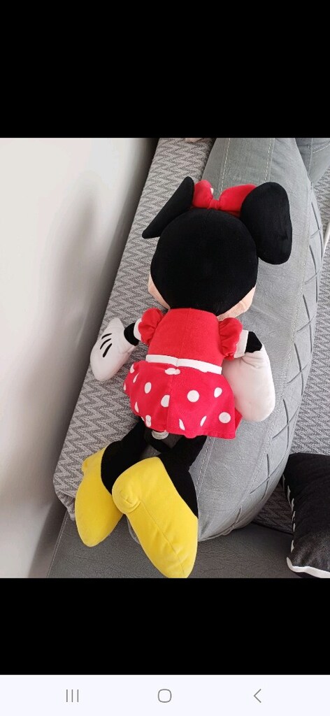 minnie mauseli peluş oyuncak - 4