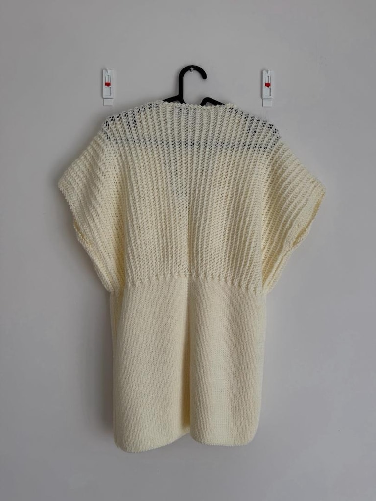 Zara Krem Yelek S Beden - 4