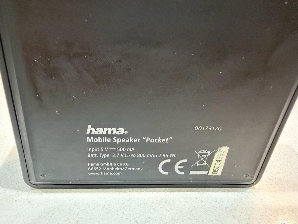HAMA POCKET BLUETOOTH HOPARLÖR - 6