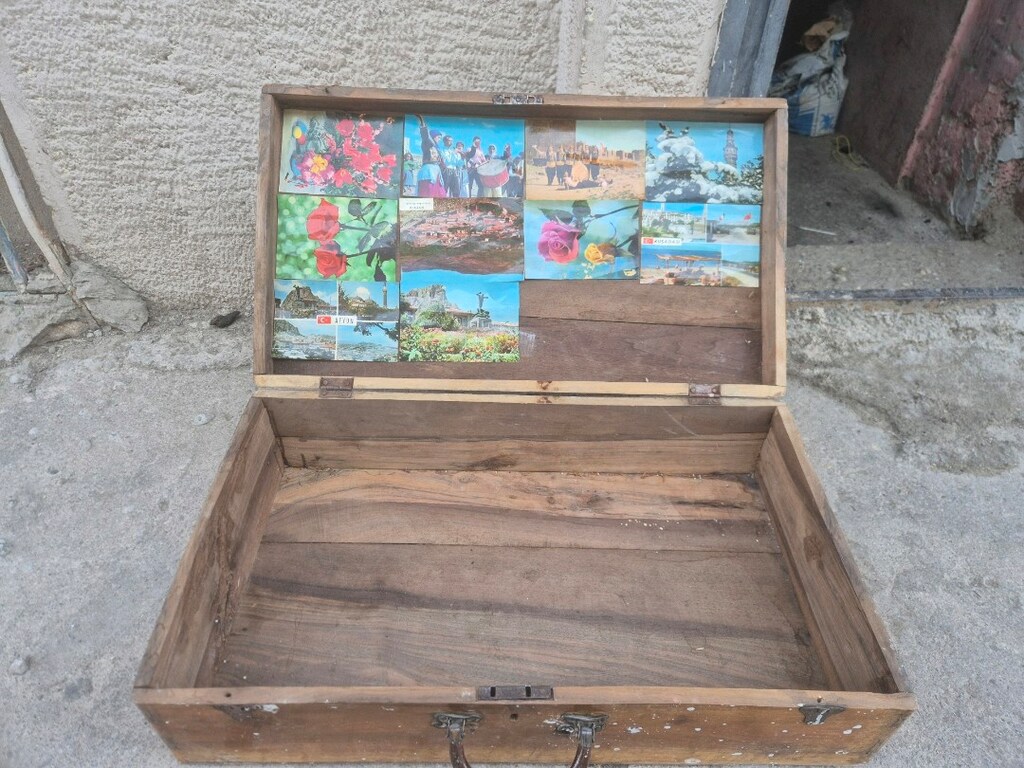 antika ahşap bavullar - 3