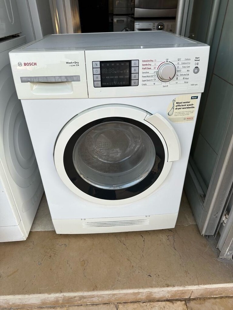 BOSCH 7 KG YIKAMA 4 KG KURUTMALI ÇAMAŞIR MAKİNASI ORJİNAL ALMAN MALI - 2