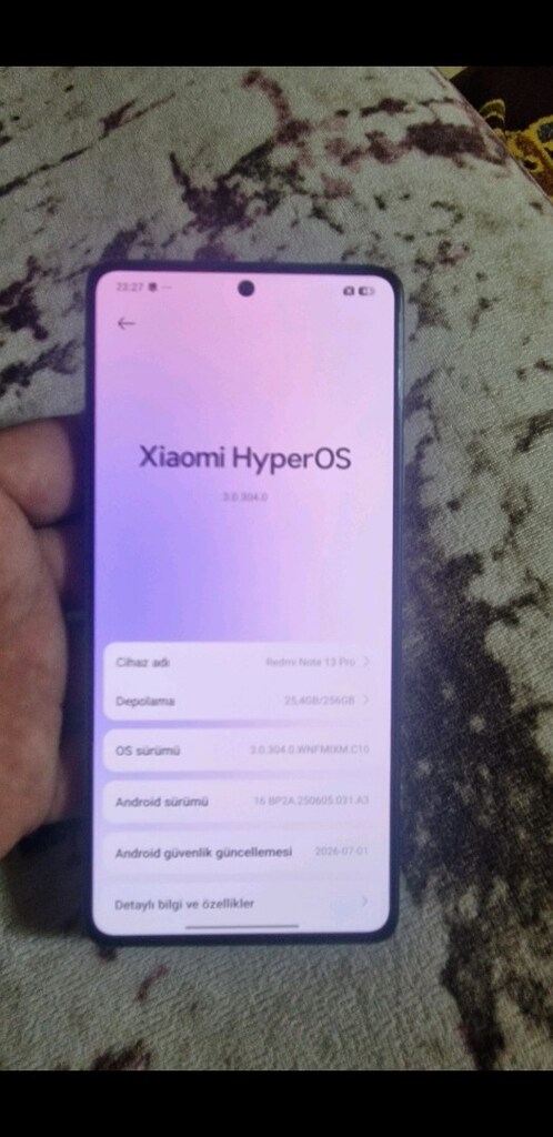 REDMI NOT 13 PRO 256 GB 8+4 REM yd cihaz kapanmaz kayıtlı - 5
