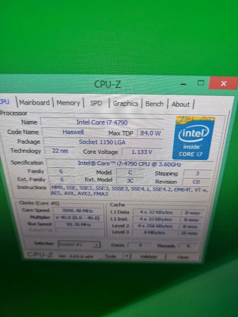 satılık h81 anakart i7 4790 işlemci 8+8 16 gb rem - 5