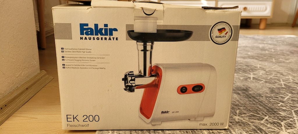 Fakir EK 200 Kıyma Makinesi