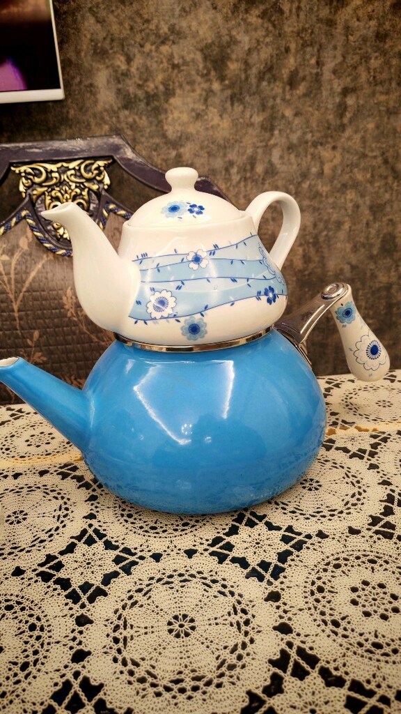 Güral porselen emaye çaydanlık - 7
