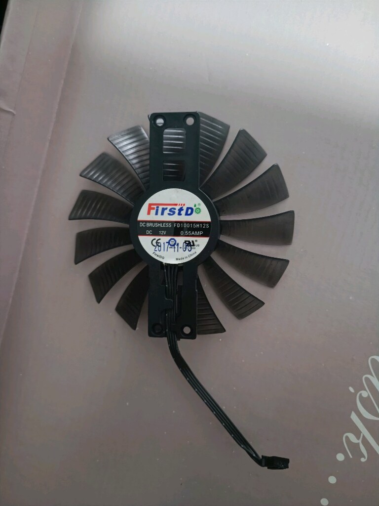 FİRSTD FD10015H12S 12V 0.55AMP GTX1060 GTX1070 GTX1080 FAN EKRAN KARTI - 2