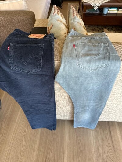 levis kadife pamuk jean
