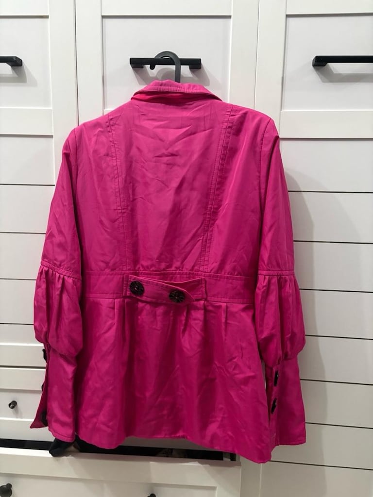 trençkot Fuşya pembe - 3
