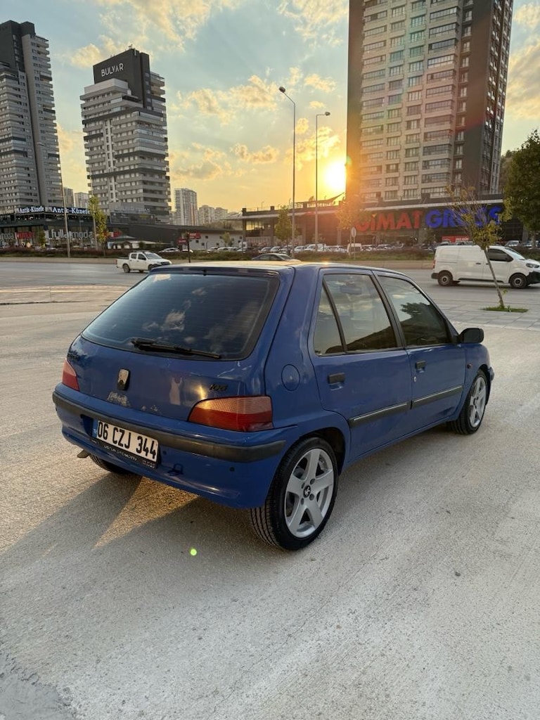 1999 MODEL MAVİ PEUGEOT 106 - 4