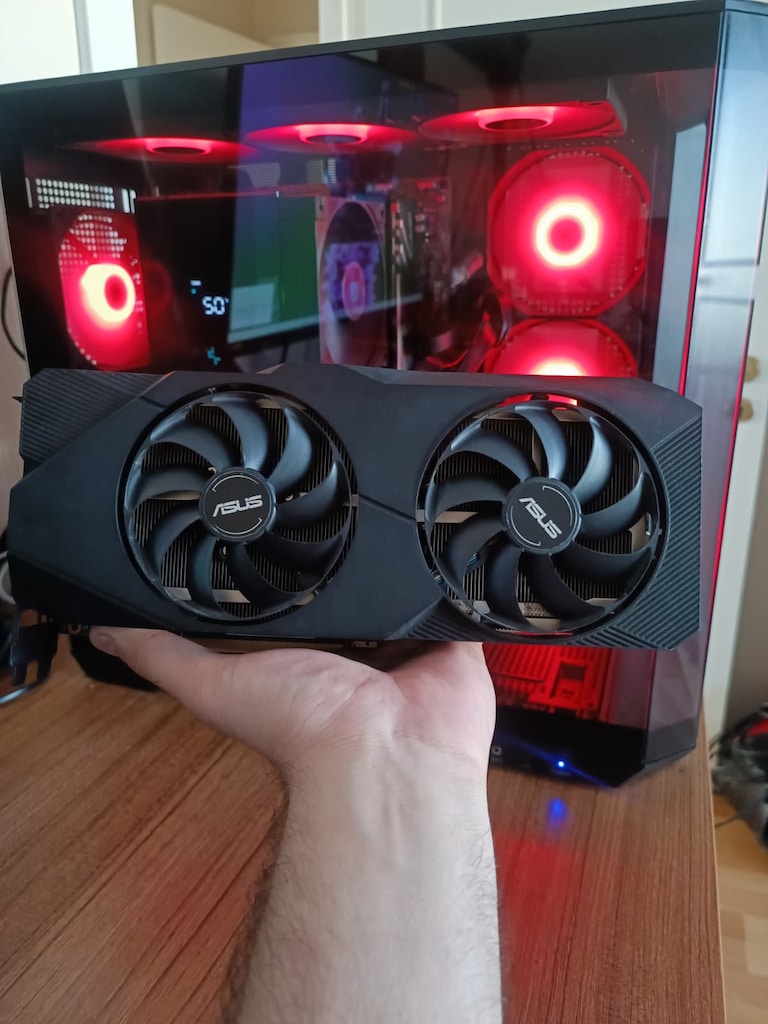 TAKASLI - ASUS GeForce DUAL RTX 2080 SUPER EVO OC 8GB / 2080SUPER - 2