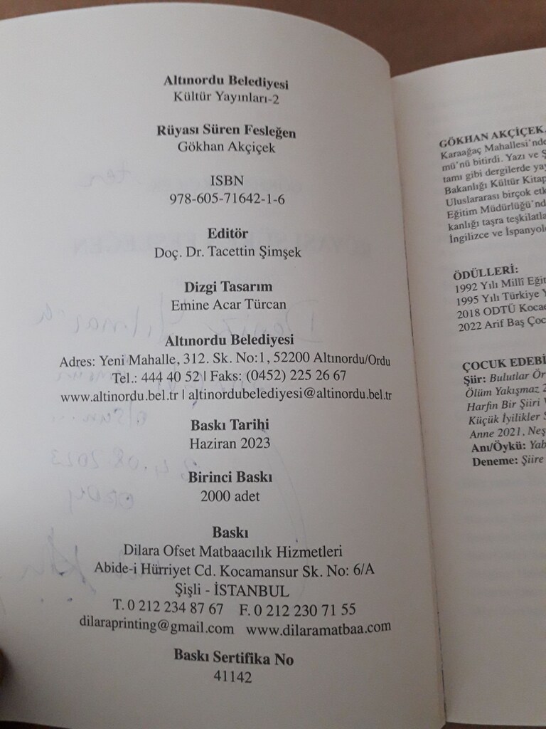 şiir kitapları Gökhan Akçiçek - 6