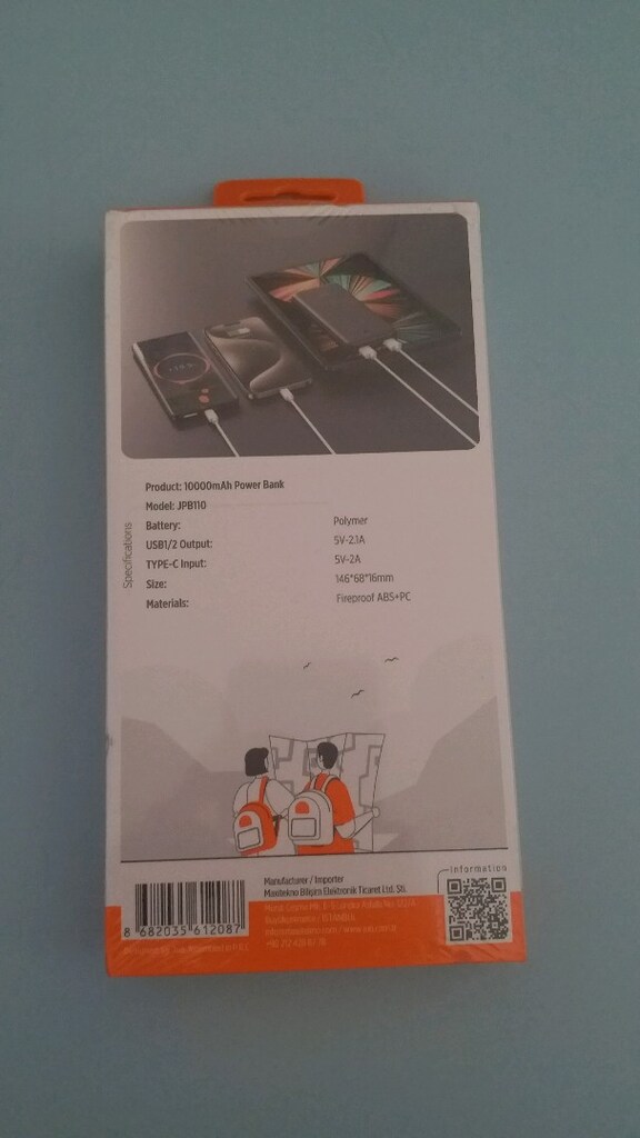 juo 10.000mAh 10.5w powebank - 3