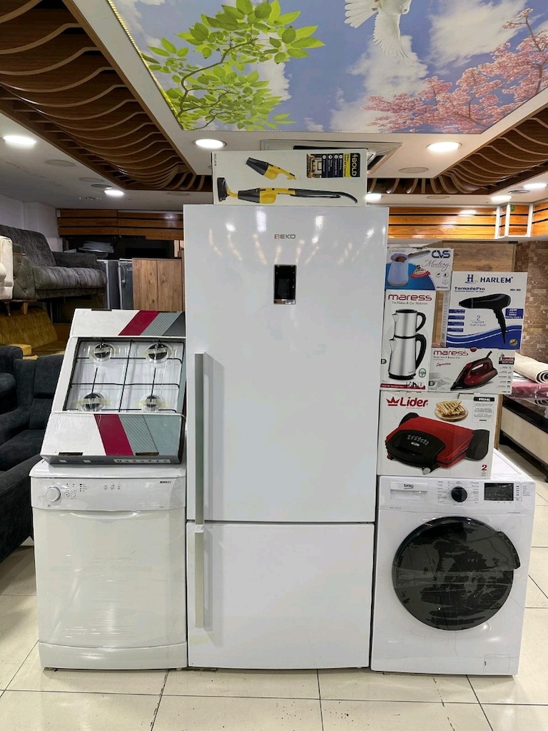 beyaz eşya set buzdolabı çamaşır makinesi bulaşık Makinesi vs - 2