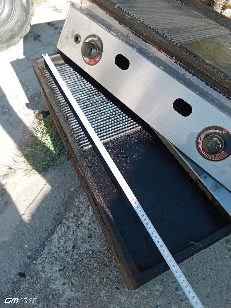 doğalgazlı plate ızgara 70 cm - 3