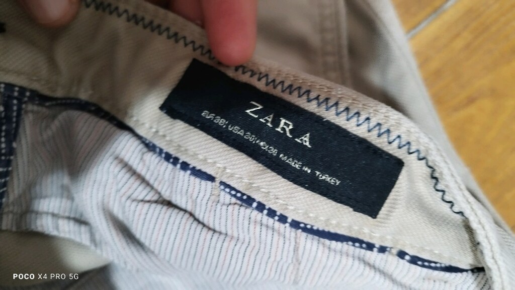 #Zara slim fit  pantolon..Mağazasında pahalıdır..Eni çekilince 39 - 3