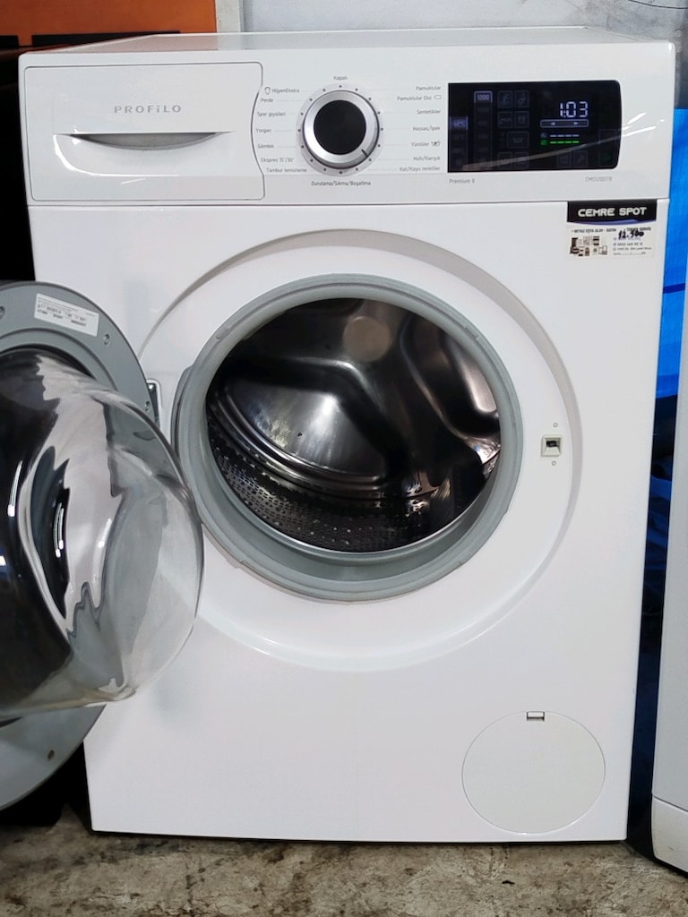 PROFİLO 9 KG ÇAMAŞIR MAKİNESİ İZMİR İÇİ 3 AY GARANTİMİZ VARDIR - 3