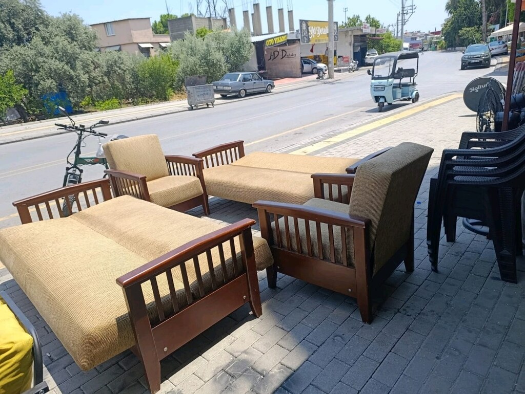 gürgen çekyat takımı sandıklı tertemiz sorunsuz - 3