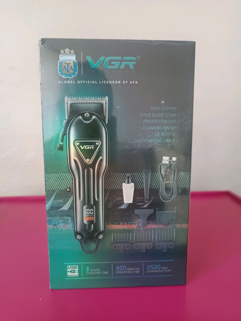VGR PROFESYONEL SAÇ SAKAL TRAŞ MAKİNESİ KAPALI KUTU - 2