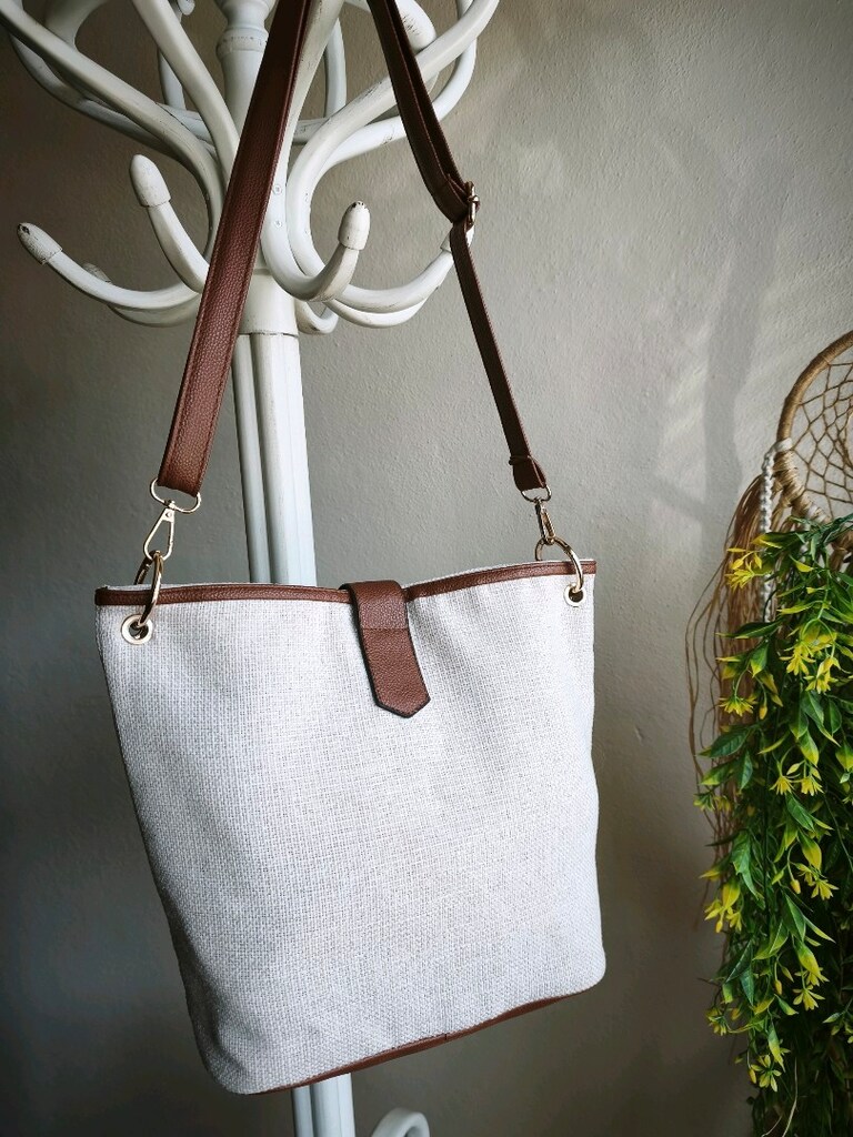 Mudo Bej Camel Detaylı Askılı Omuz Çantası - 9