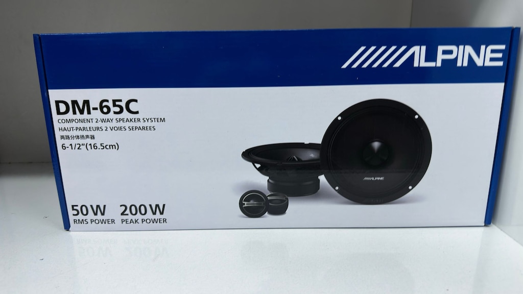 Alpine DM-65C 16.5 cm 2 Yollu Component Oto Hoparlör Takımı 200W - 5