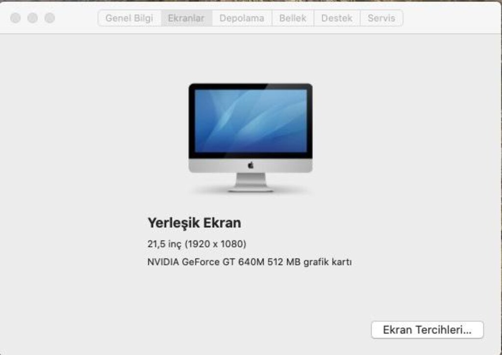 Imac 21.5” İ5-2.7Ghz / 16Gb Ram / 500Gb Ssd - 10