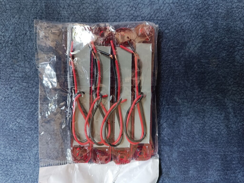 9 LED Parmak Dekoratif Lamba Kırmızı (4 Adet) - 4