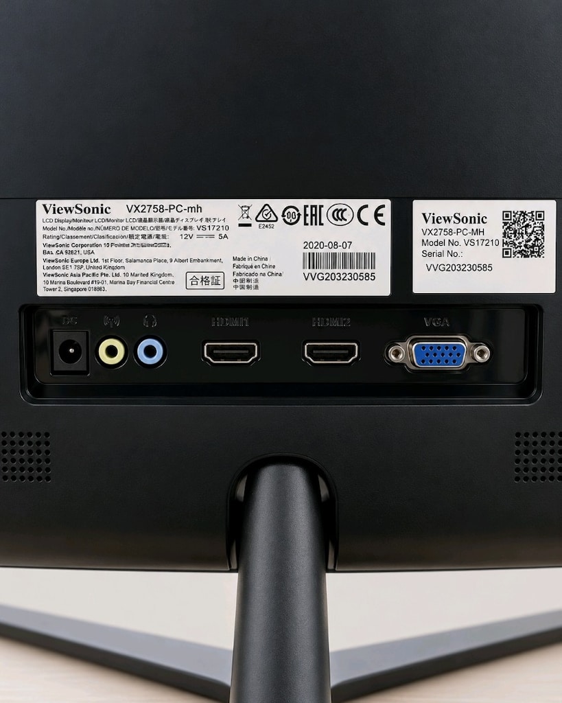 ViewSonic VX2758-PC-mh Kavisli Monitör – Temiz, Sorunsuz, Uygun Fiyat - 2