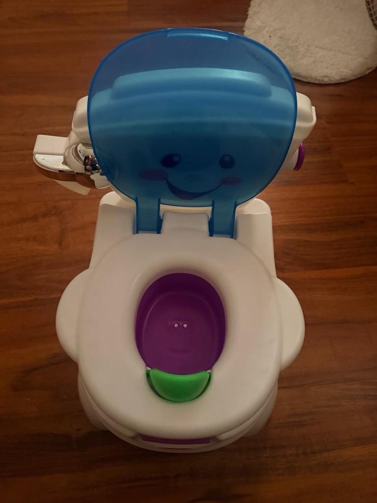 Fisher-Price Eğitici Eğlenceli Tuvalet – Kutulu, Temiz ve Eksiksiz - 9