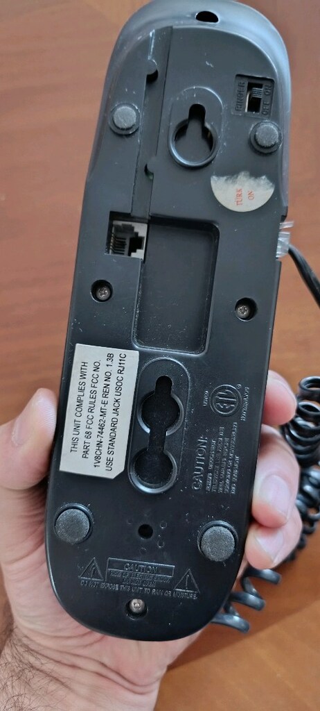 Ev veya büro telefonu nostaljik - 3