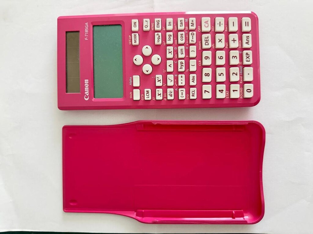 Casio Güneş Enerjili Pillin Bilimsel Hesap Makinesi Pembe - 4