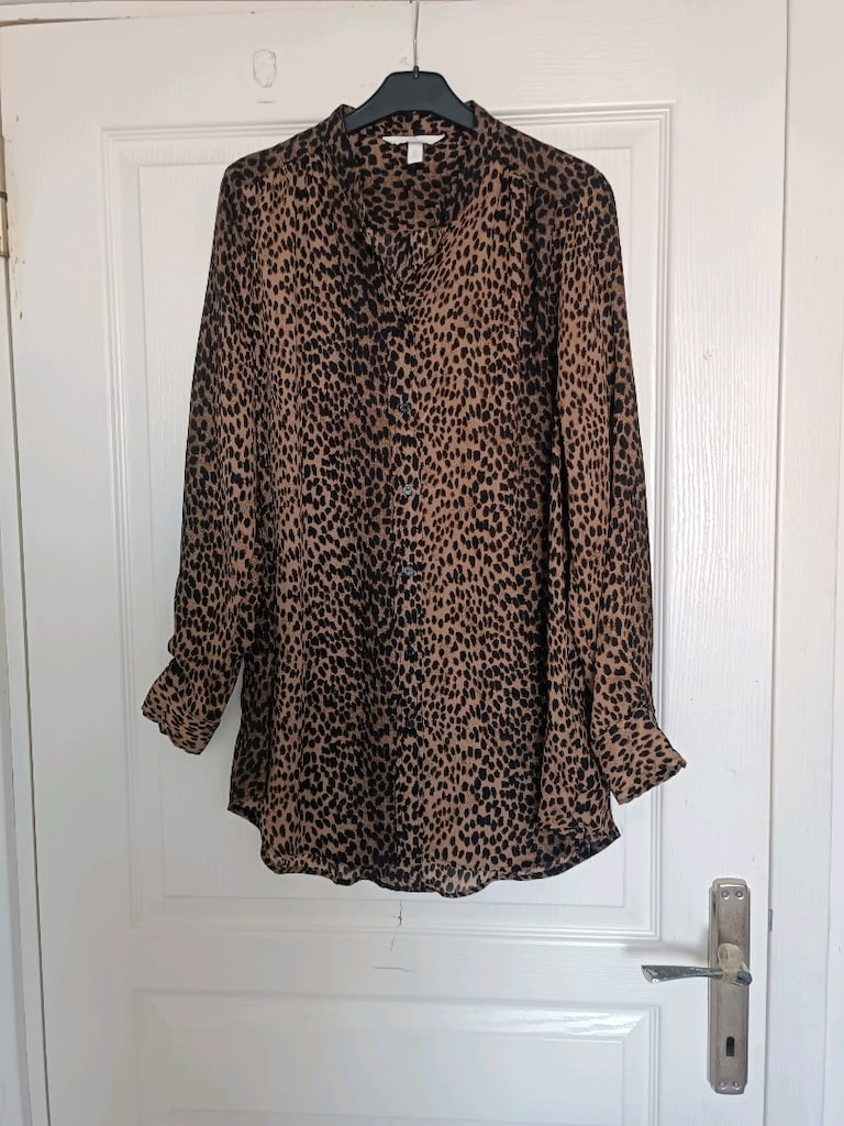 H&M şifon tunik gömlek