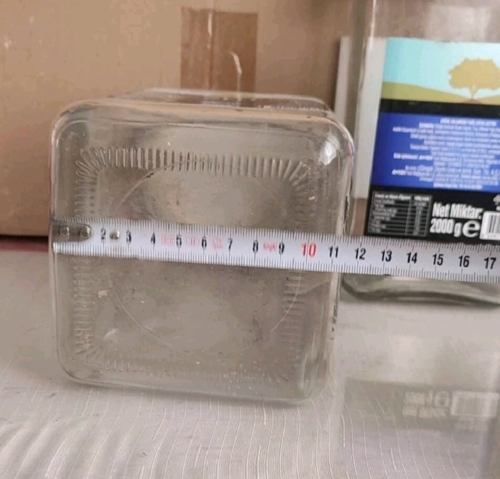 5 adet cam kavanoz 2000 gram son fiyattır pazarlık yok - 7