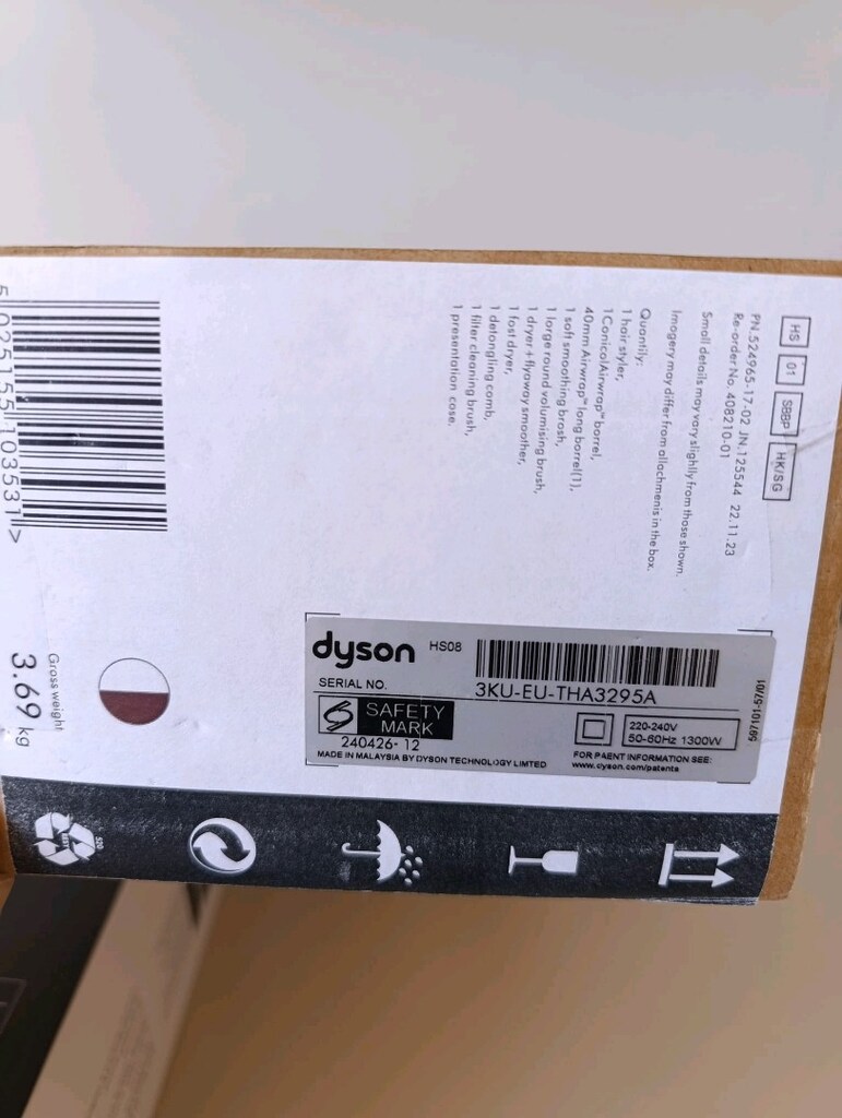 dyson airstrait (saç düzleştirici) - 8