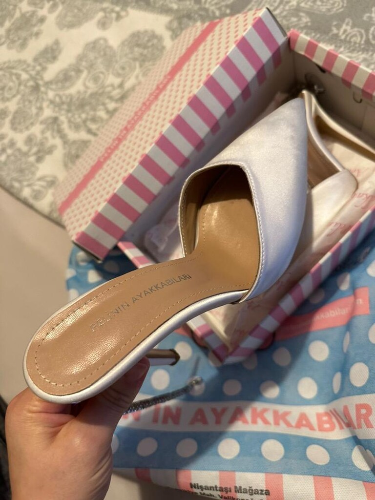 Gelin ayakkabısı, gece ayakkabısı 37 numara - 6