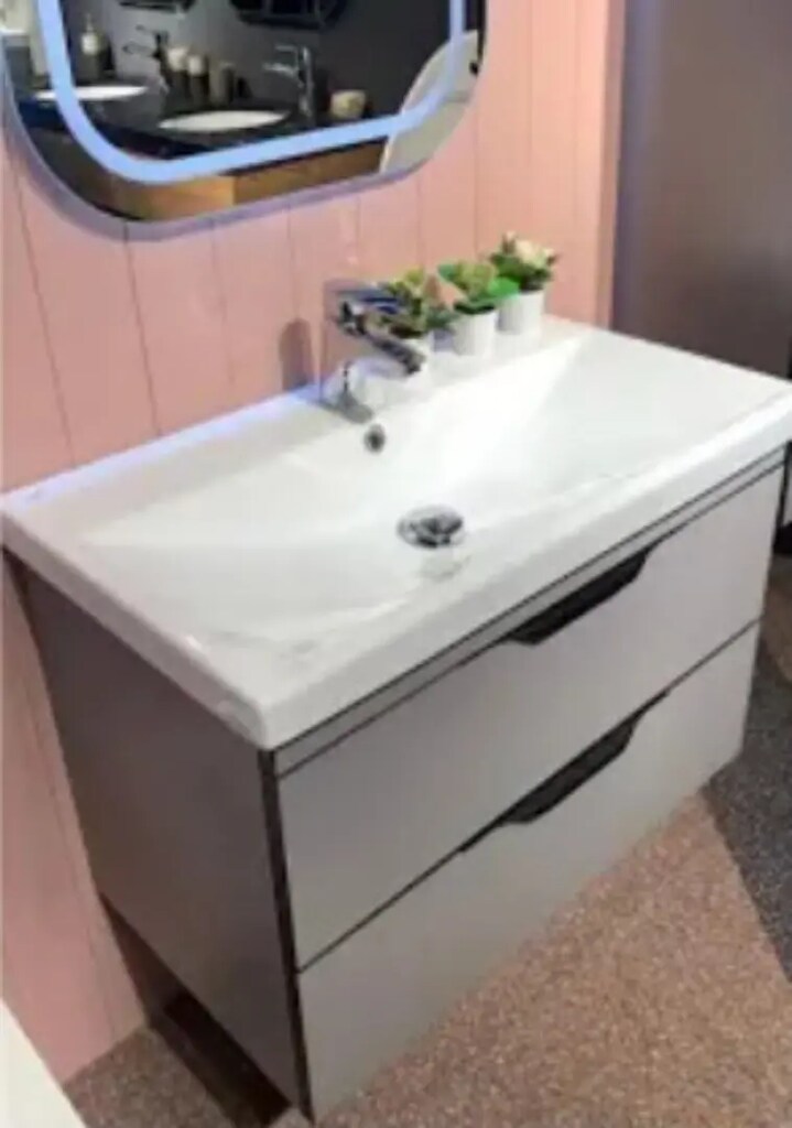 Turkuaz Creastyle Elite Etajerli Lavabo 80 cm - 2