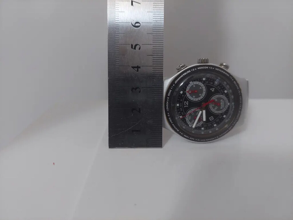 Swatch kol saati (krom yaylı kayış) - 8