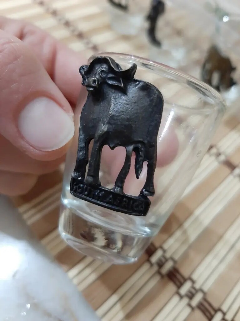 Özel yapım Afrika'dan getirilmiş bardak seti Özel desenli - 3