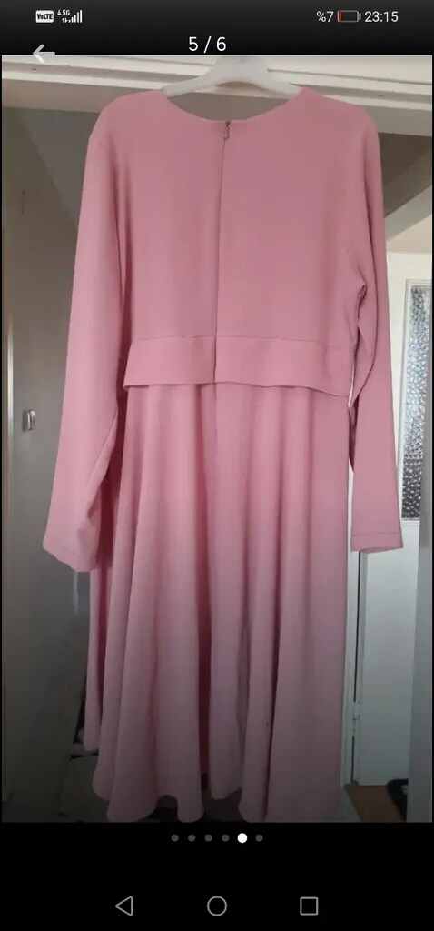 Pembe tunik elbise yeni - 4