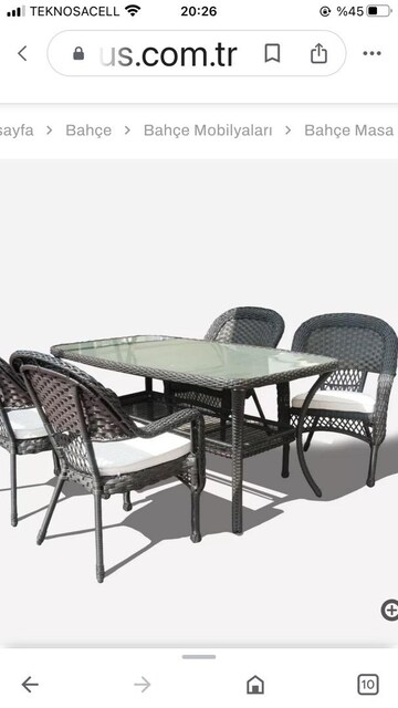 Rattan takım sıfır ayarında