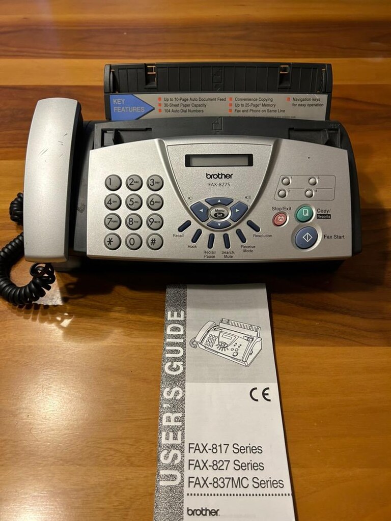 Brother 827S sabit telefon ve faks