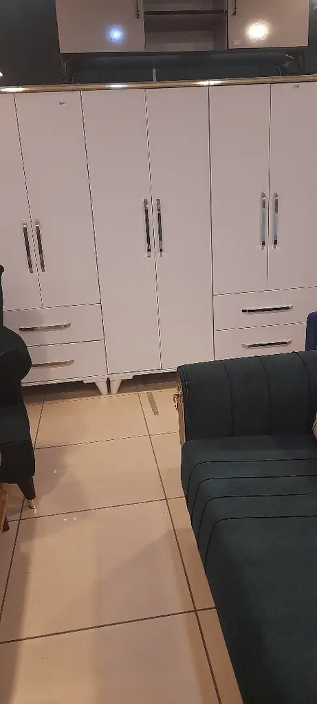 Sıfır 6 kapılı gardolap elbise dolabı - 3
