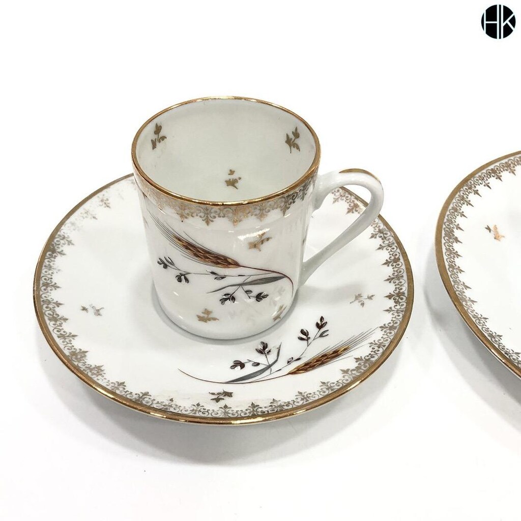 Limoges Kahve Boy ve Çay Boy iki fincan - 3