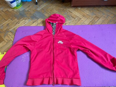 Nike Çift Taraflı Mont/Sweatshirt/ Kapüşonlu