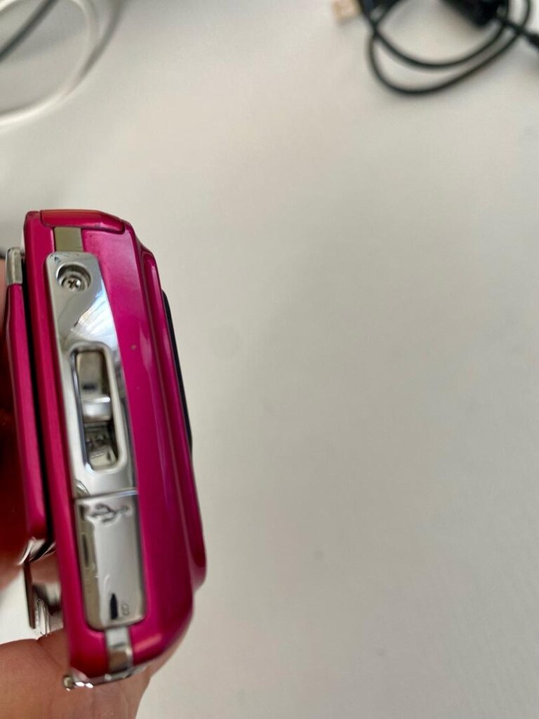 Retro Y2K Fujifilm FinePix Z90 Fuşya Pembe Dijital Fotoğraf Makinesi - 9